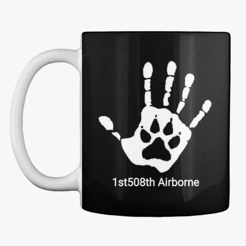 1st508th Airborne Coffee Cup (white)